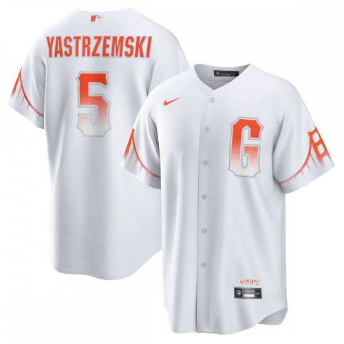 Mike Yastrzemski Giants City Connect Jersey 2021 White