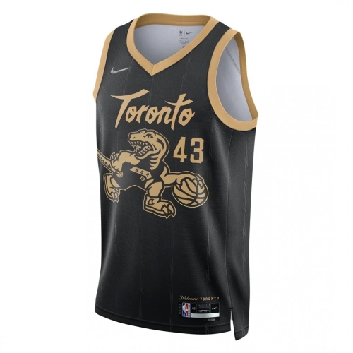 Pascal Siakam Raptors Jersey Black City Edition 2021