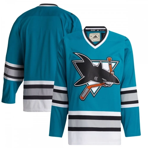 San Jose Sharks Authentic Blank Jersey by Adidas