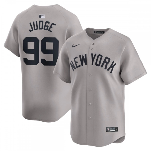 Aaron Judge Yankees Jersey Nike Gray Limited Edition