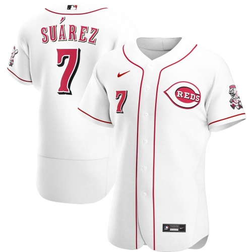 Cincinnati Reds Eugenio Suarez Home Jersey Authentic Nike