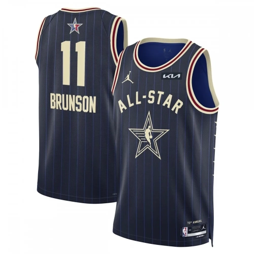 Jalen Brunson All-Star Jersey 2024 NBA Swingman Navy Blue