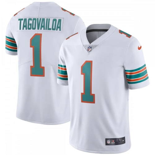 Tua Tagovailoa Dolphins Jersey Nike Alternate White