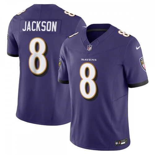 Lamar Jackson Ravens Jersey Nike Vapor FUSE Limited Edition Purple