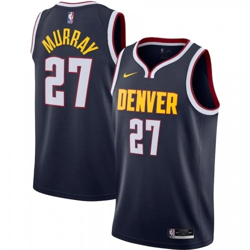 Jamal Murray Nuggets Jersey 2020-21 Icon Edition Nike Navy