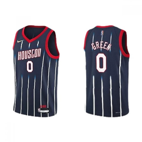 Jalen Green Rockets Jersey Navy City Edition 2021-22