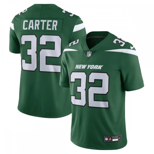 Michael Carter Jets Jersey Nike Vapor FUSE Limited Green