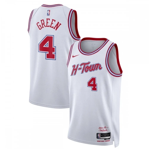 Jalen Green City Edition Jersey 2023-24 Rockets Nike Swingman White
