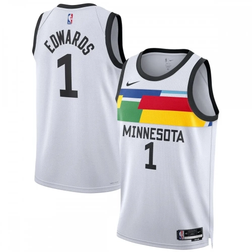 Anthony Edwards City Edition Jersey 2022-23 Timberwolves Nike