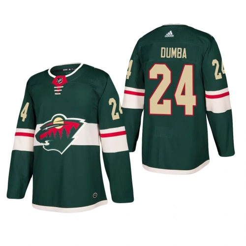 Matt Dumba Jersey Minnesota Wild Men's Authentic Adidas