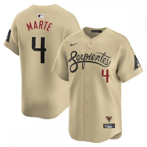 Ketel Marte Diamondbacks City Connect Jersey Sand Nike