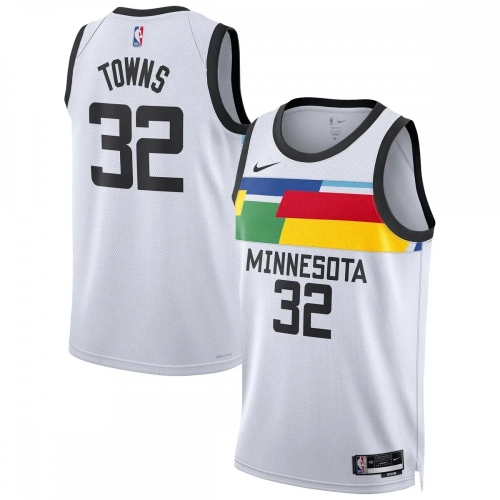 Karl-Anthony Towns Jersey Timberwolves City Edition 2022-23
