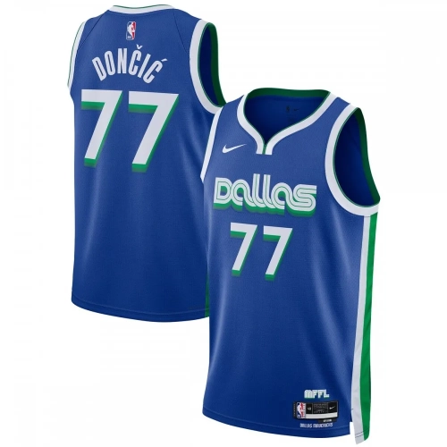 Luka Doncic Mavericks City Edition Jersey 2022-23