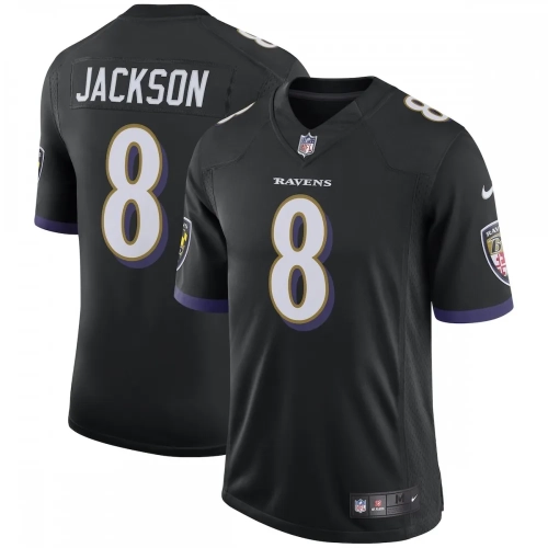 Lamar Jackson Ravens Jersey Nike Limited Edition Black Speed