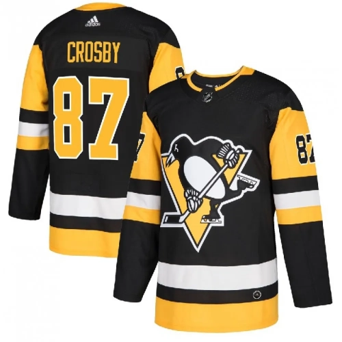 Sidney Crosby Jersey Authentic Adidas Black Penguins