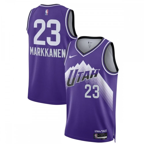 Lauri Markkanen Jazz City Edition Jersey 2023-24