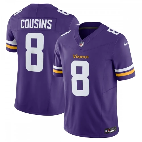Minnesota Vikings Kirk Cousins Jersey Purple Limited Edition