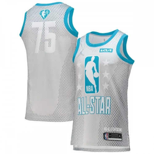 NBA All-Star Game 75th Anniversary Jersey White by Jordan Brand