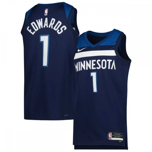 Anthony Edwards Timberwolves Jersey 2022-23 Nike Icon Edition