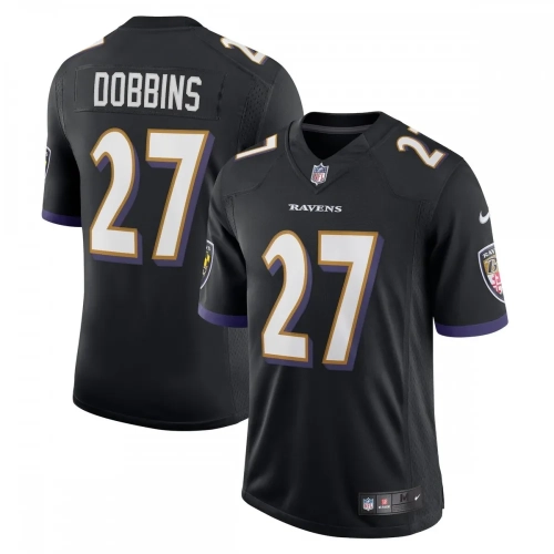 J.K. Dobbins Ravens Jersey Nike Vapor Limited Black