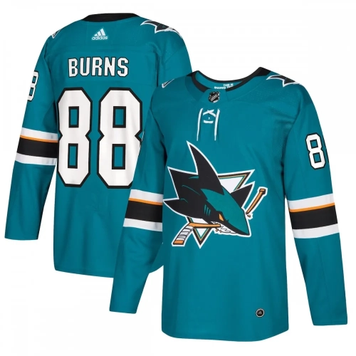Brent Burns Sharks Jersey Authentic Adidas Teal