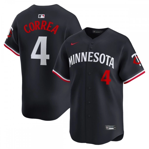 Carlos Correa Jersey Twins Navy Alternate Nike
