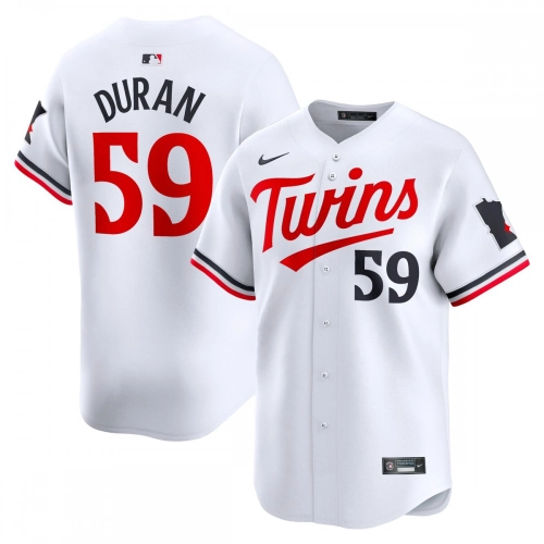 Jhoan Duran Twins Jersey White Home Limited Edition