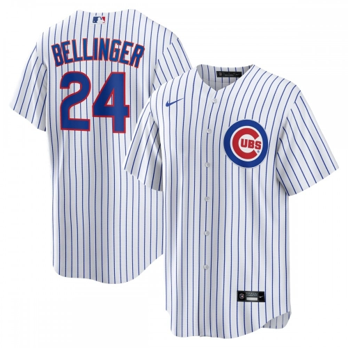 Cody Bellinger Cubs Jersey Nike Replica Home - White Royal