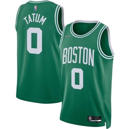 Jayson Tatum Celtics Jersey #0 Green 2021-22 Icon Edition