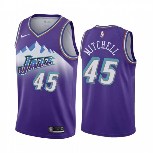 Donovan Mitchell Jazz Jersey Men's 2019/20 Classic Edition