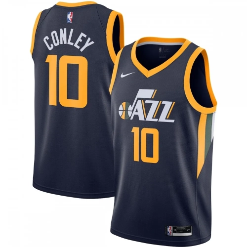 Mike Conley Jazz Jersey 2020-21 Navy Icon Edition