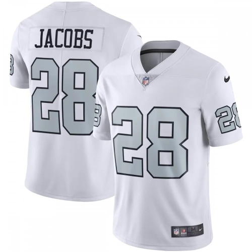 Josh Jacobs Raiders Jersey Nike Vapor Untouchable White - Shop Now