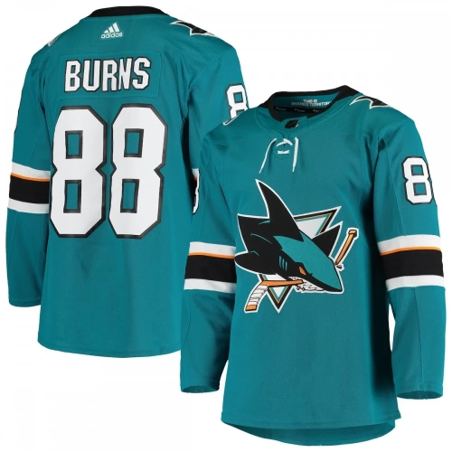 Brent Burns Sharks Jersey Authentic Adidas Teal