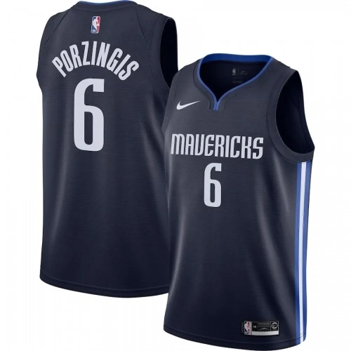 Dallas Mavericks Porzingis #6 Jersey Statement Edition Men's