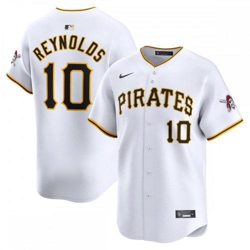 Bryan Reynolds Pirates Nike Limited Home Jersey White