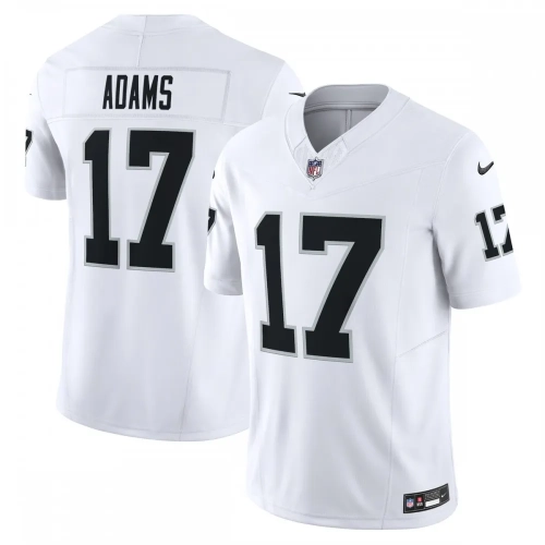 Davante Adams Raiders Jersey White Nike Vapor FUSE Limited Edition