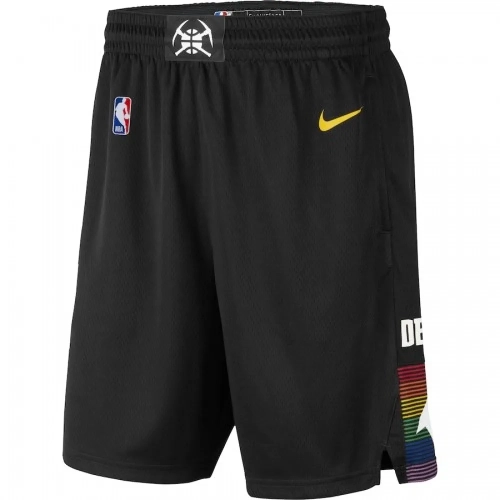 Denver Nuggets City Edition Shorts 2019-20 Nike Black