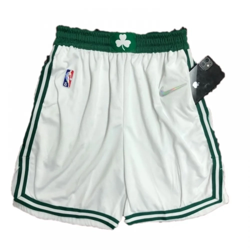 Boston Celtics Nike Swingman Shorts 2021-22 White Edition
