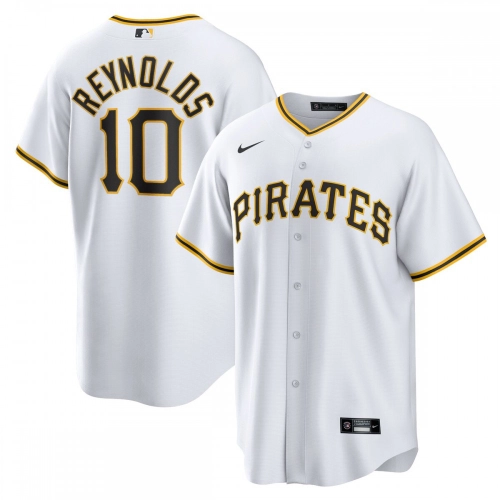 Bryan Reynolds Pirates Jersey White Replica