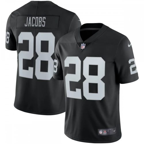 Josh Jacobs Raiders Jersey Nike Vapor Limited Black NFL