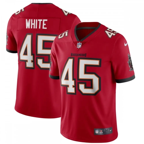 Devin White Buccaneers Jersey Red Nike Vapor Limited Edition