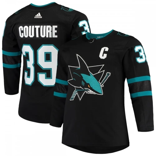 Logan Couture Jersey San Jose Sharks Black Alternate Authentic