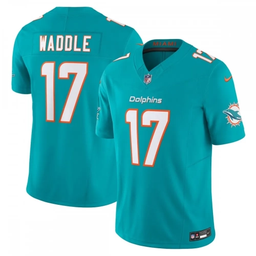Jaylen Waddle Dolphins Limited Jersey Nike Vapor FUSE Tech
