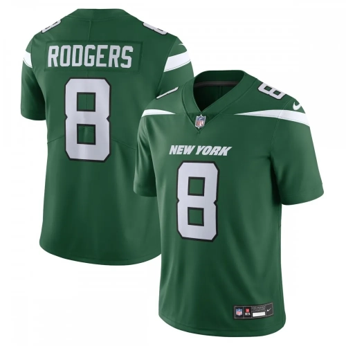 Aaron Rodgers Jets Jersey Nike Limited Edition Green
