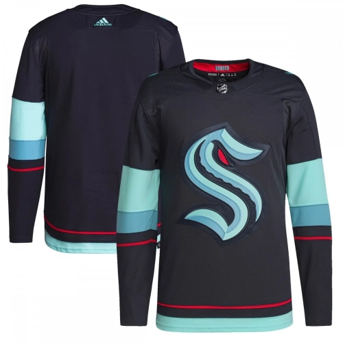 Seattle Kraken Navy Jersey Authentic Primegreen Home adidas