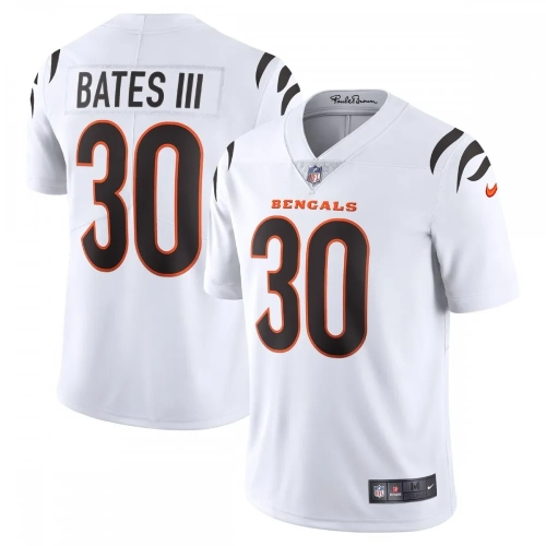 Jessie Bates III Bengals Jersey White Nike Vapor Limited