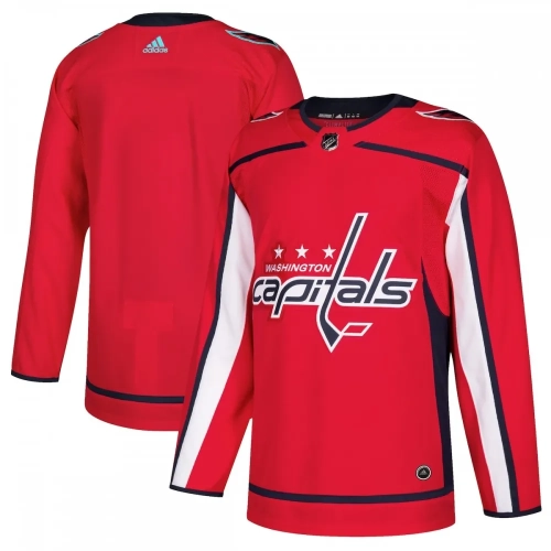 Washington Capitals Red Adidas Blank Jersey Authentic
