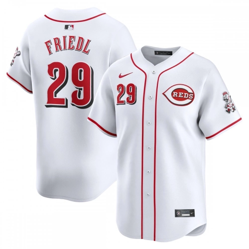 Cincinnati Reds TJ Friedl Home Jersey Limited Edition