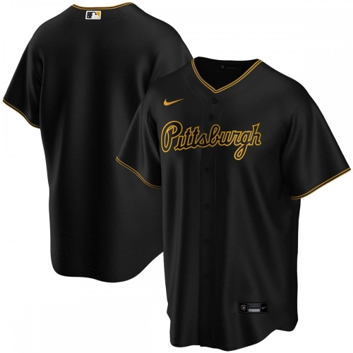 Pittsburgh Pirates Black Jersey Nike Replica MLB