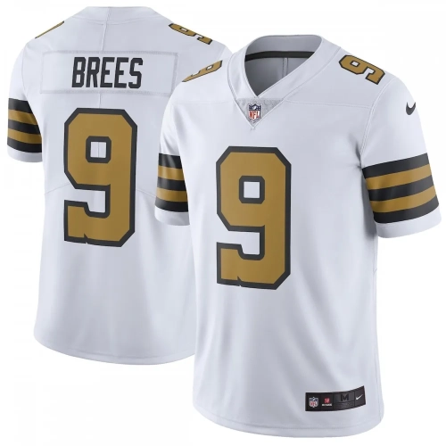 Drew Brees Saints Jersey Nike Vapor Untouchable Color Rush White